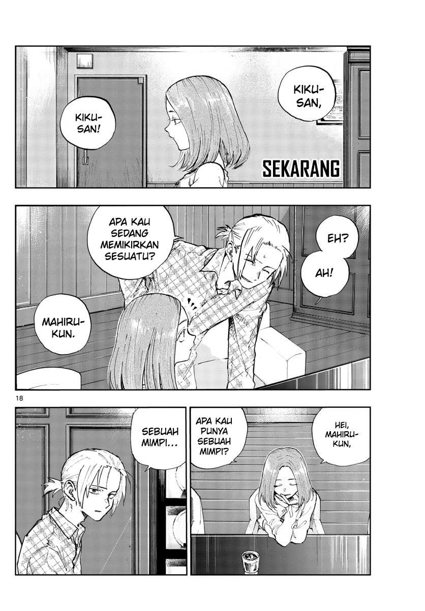 Yofukashi no Uta Bab 100 halaman 18