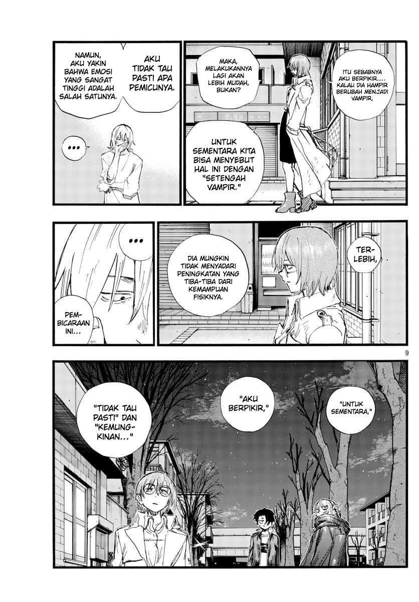 Yofukashi no Uta Bab 104 halaman 9