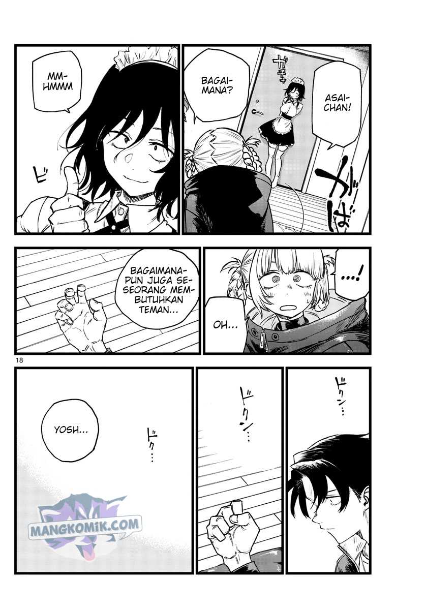 Yofukashi no Uta Bab 106 halaman 18