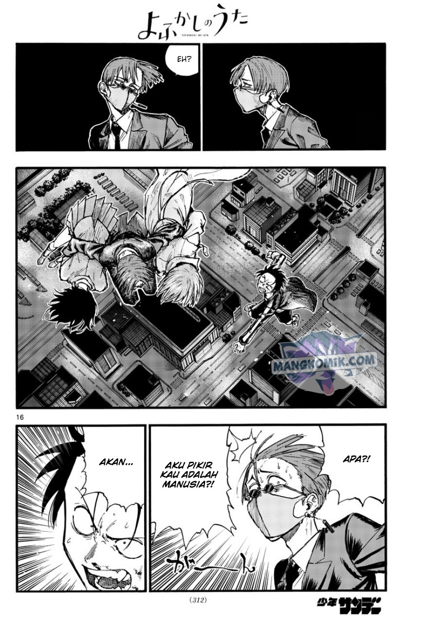 Yofukashi no Uta Bab 111 halaman 16