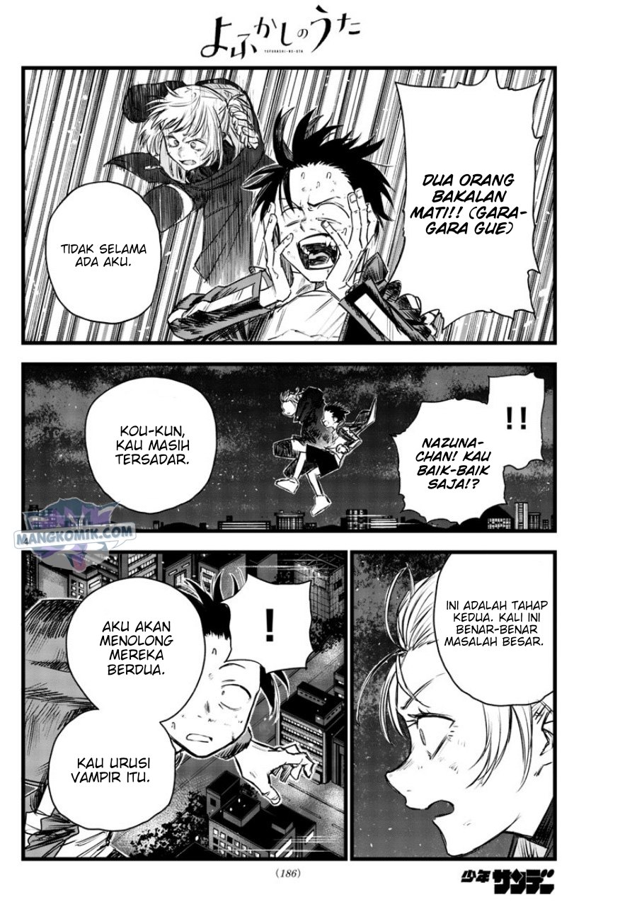 Yofukashi no Uta chapter 112 halaman 5