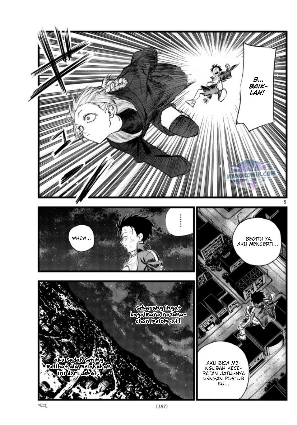 Yofukashi no Uta chapter 112 halaman 6