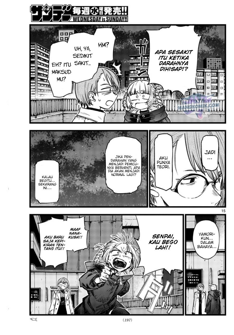 Yofukashi no Uta chapter 112 halaman 16