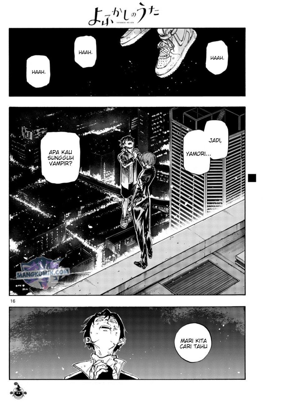 Yofukashi no Uta chapter 112 halaman 17