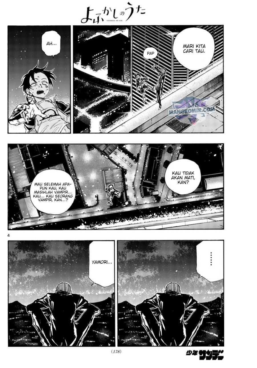 Yofukashi no Uta Bab 113 halaman 5
