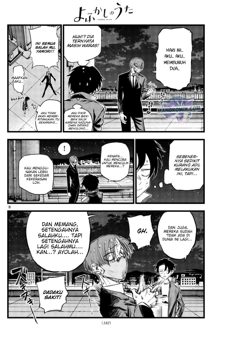 Yofukashi no Uta Bab 113 halaman 9