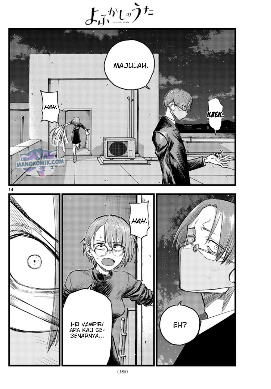 Yofukashi no Uta Bab 113 halaman 15