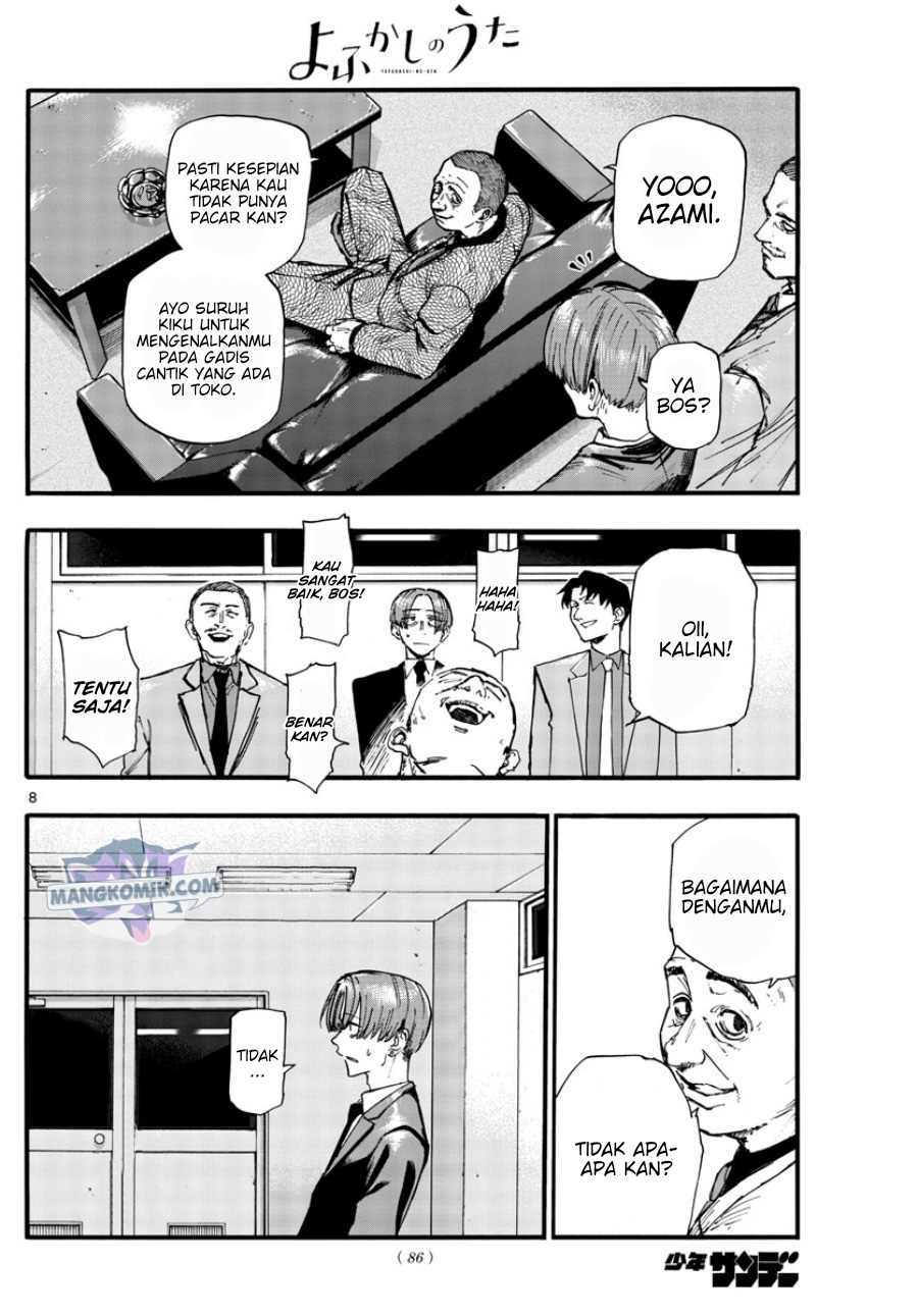 Yofukashi no Uta chapter 114 halaman 9