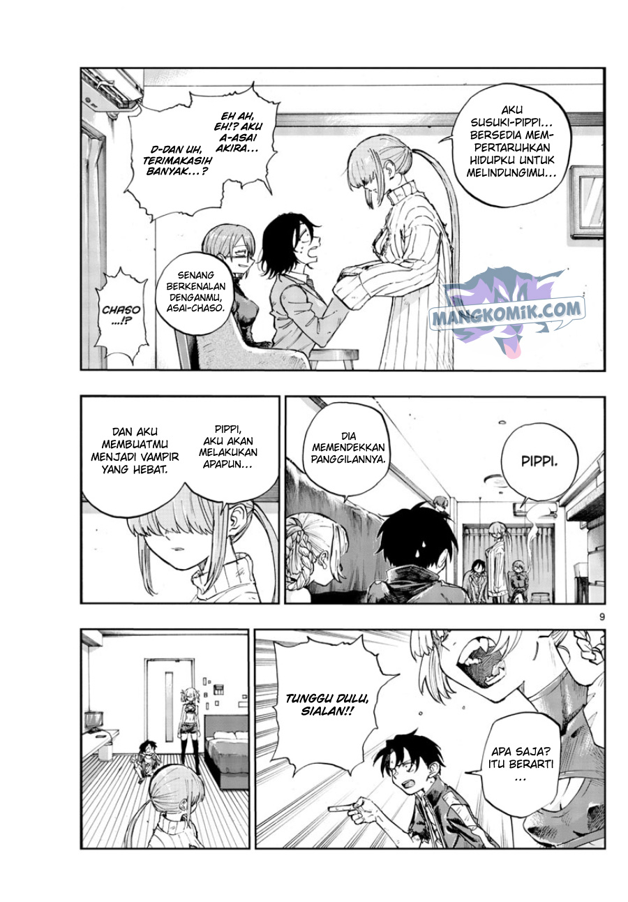 Yofukashi no Uta Bab 121 halaman 10