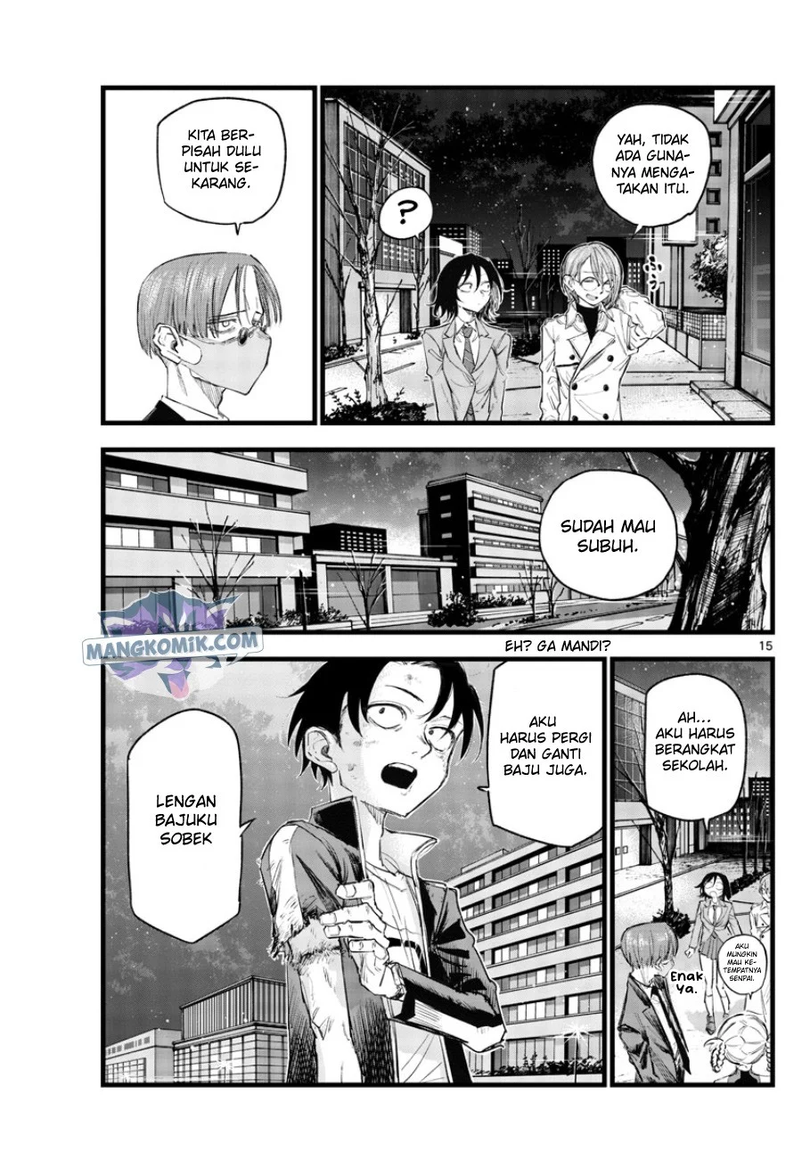 Yofukashi no Uta Bab 123 halaman 16