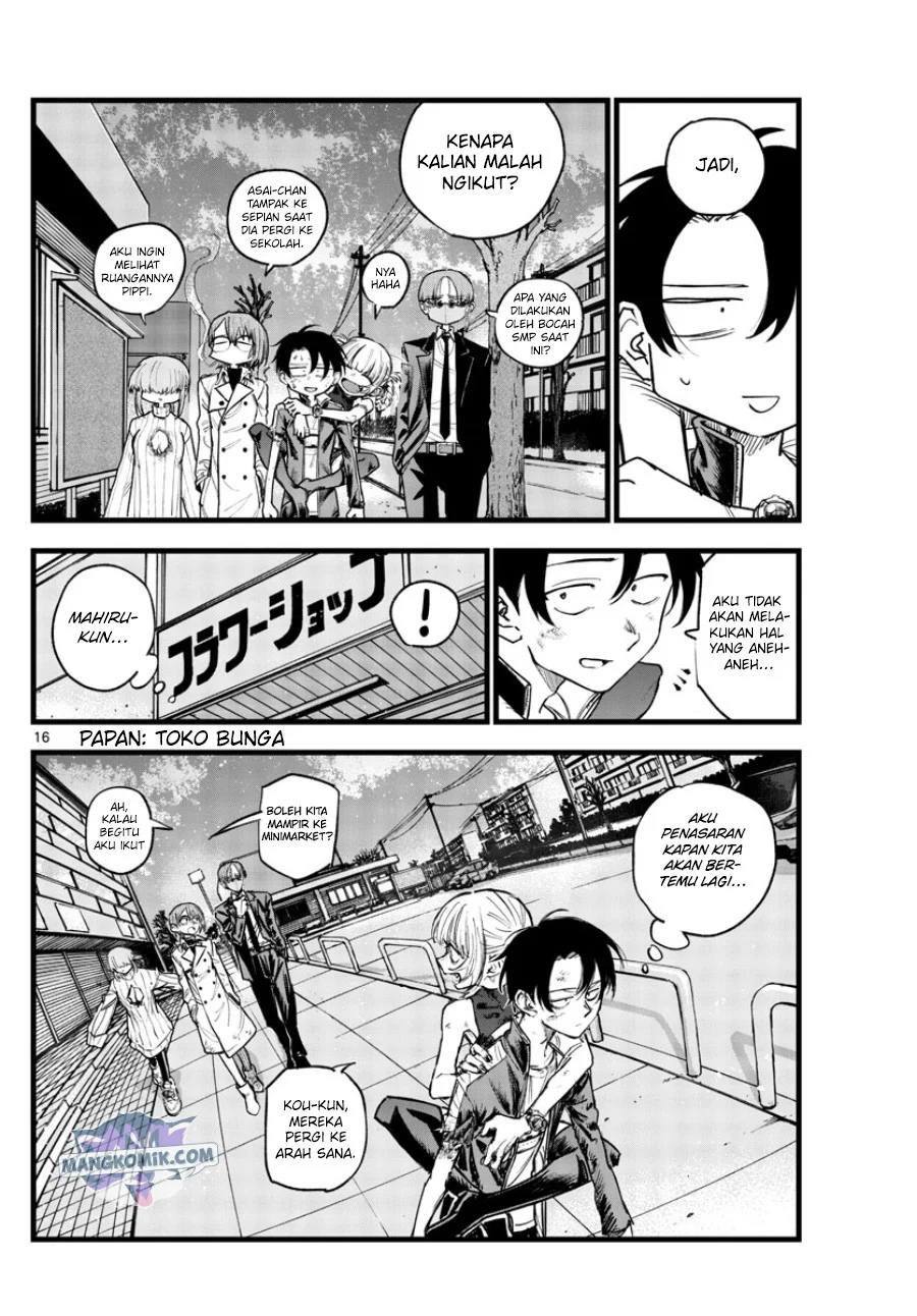 Yofukashi no Uta Bab 123 halaman 17