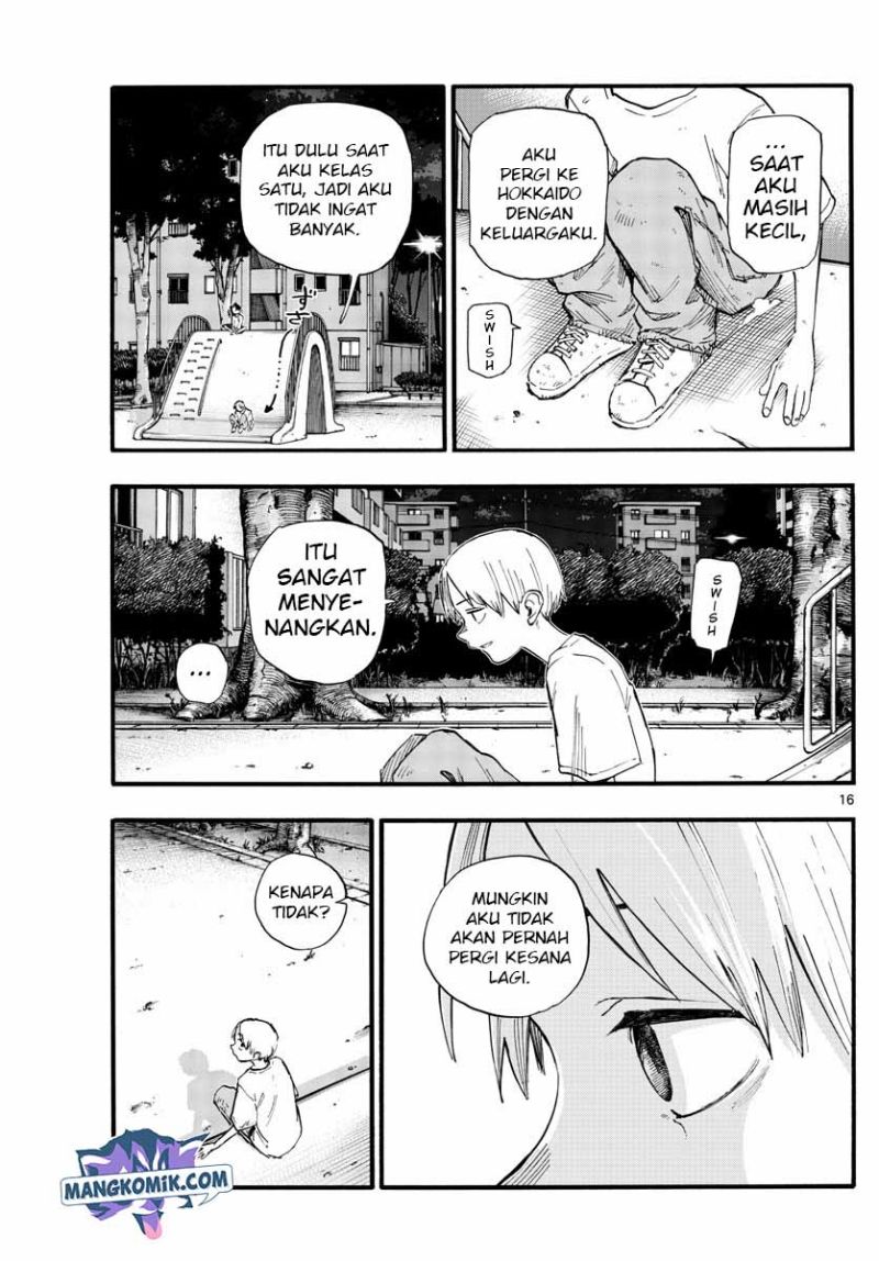 Yofukashi no Uta Bab 133 halaman 16