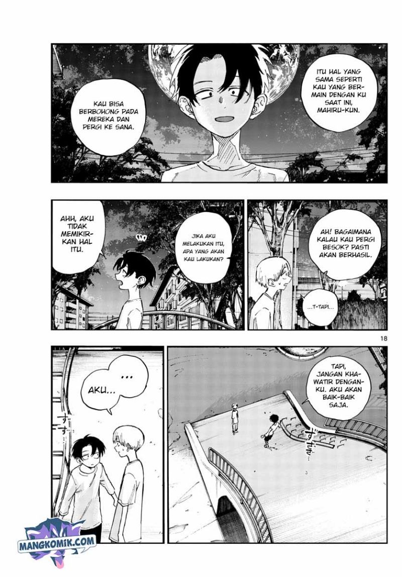 Yofukashi no Uta Bab 133 halaman 18