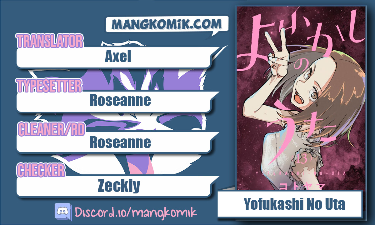 Yofukashi no Uta Bab 145 halaman 1
