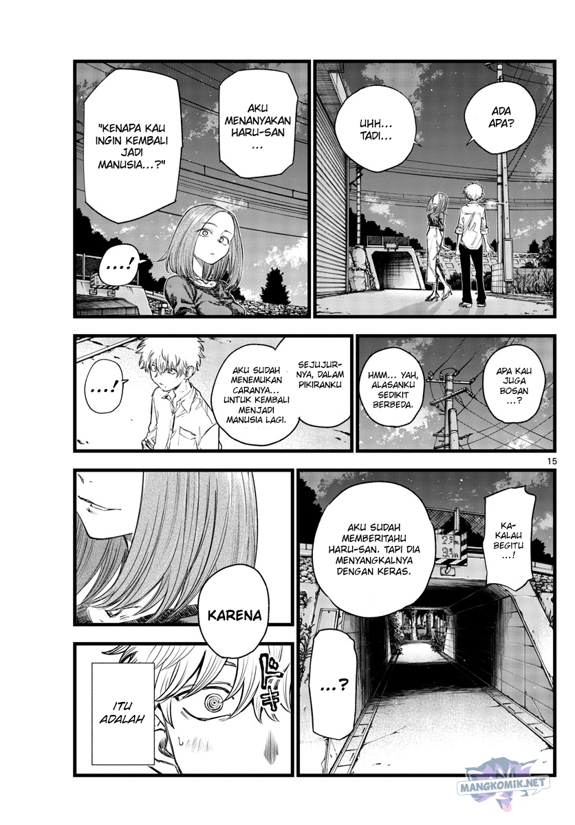 Yofukashi no Uta Bab 146 halaman 16