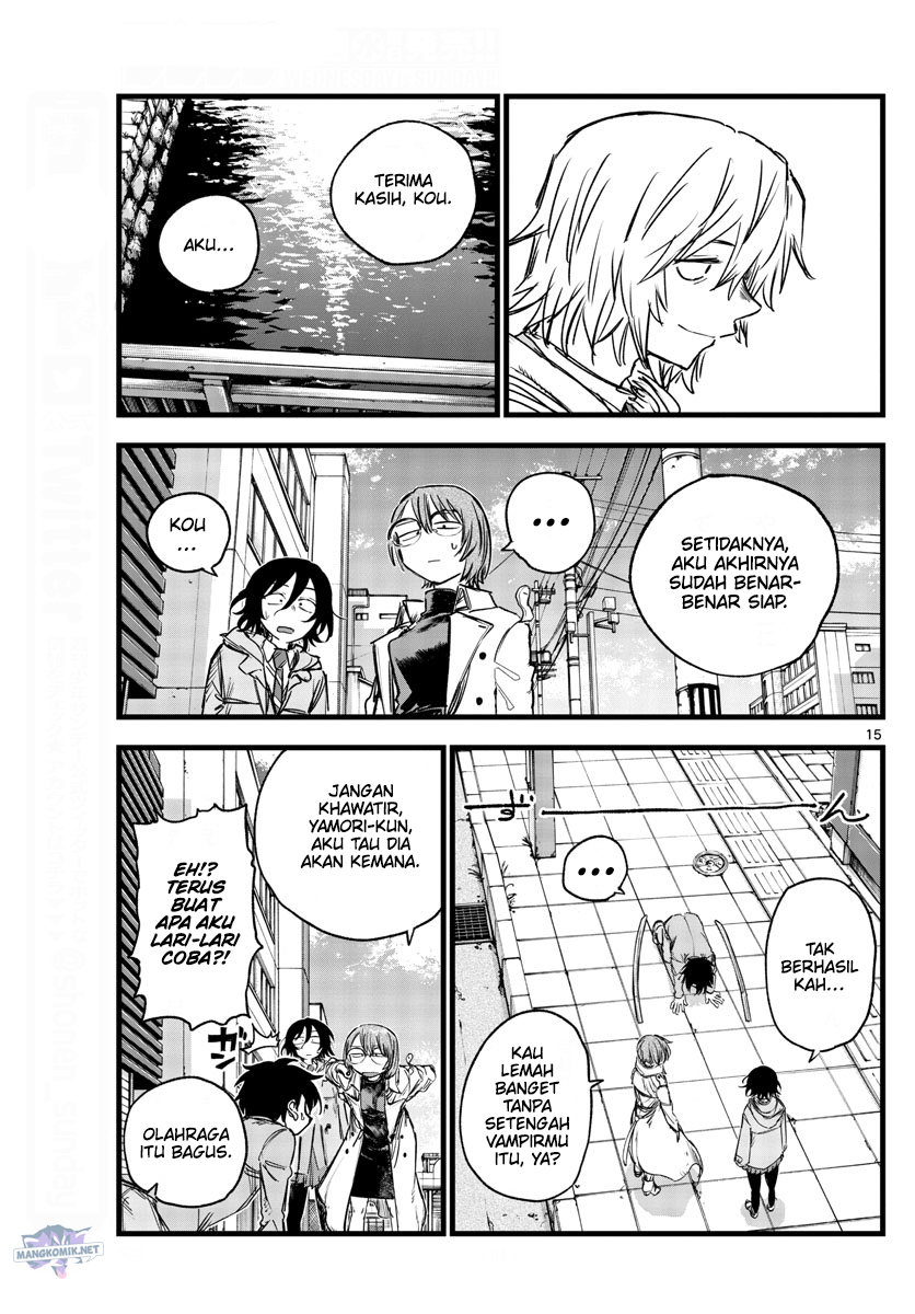 Yofukashi no Uta Bab 150 halaman 16