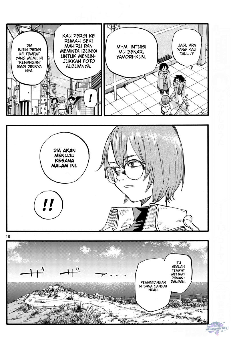 Yofukashi no Uta Bab 150 halaman 17