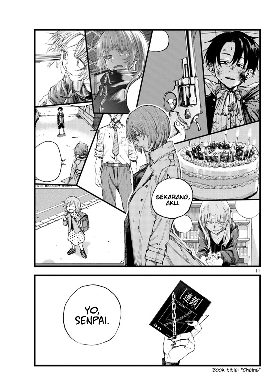 Yofukashi no Uta chapter 155 halaman 12