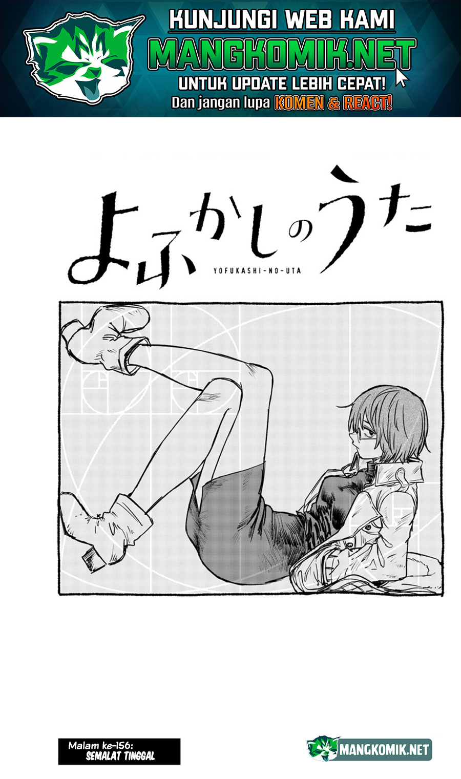 Yofukashi no Uta Bab 156 halaman 2