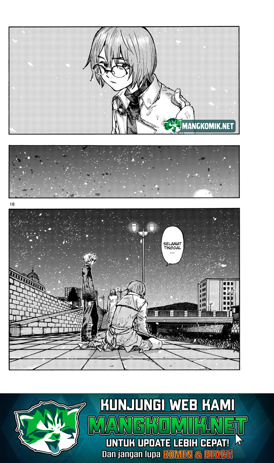 Yofukashi no Uta Bab 156 halaman 19