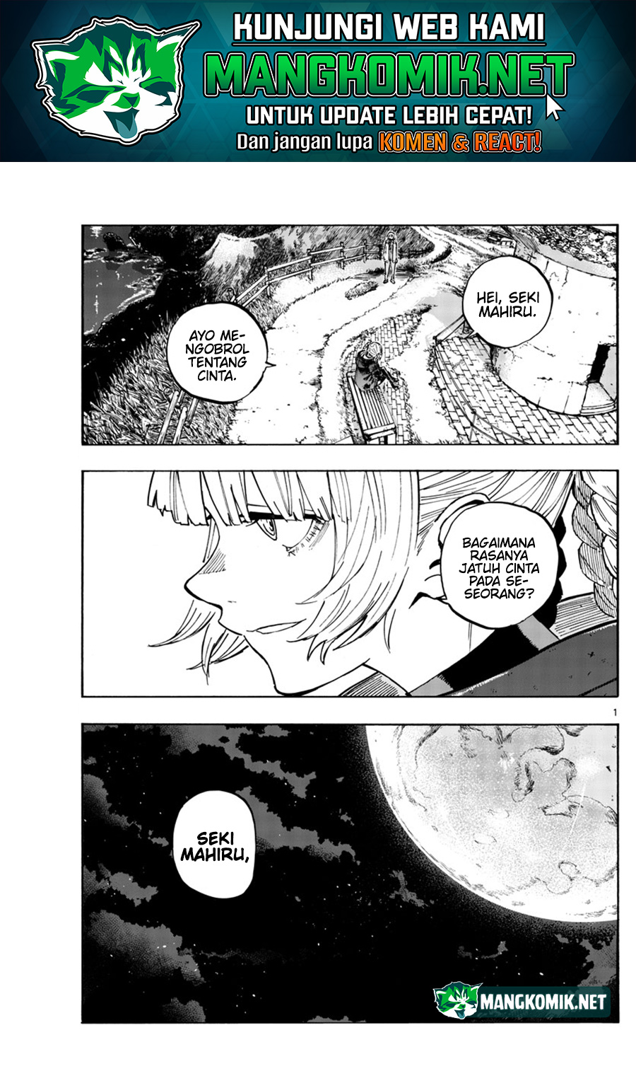 Yofukashi no Uta Bab 157 halaman 2
