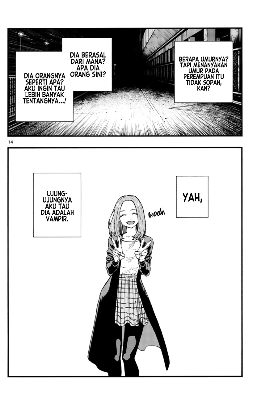 Yofukashi no Uta Bab 157 halaman 15