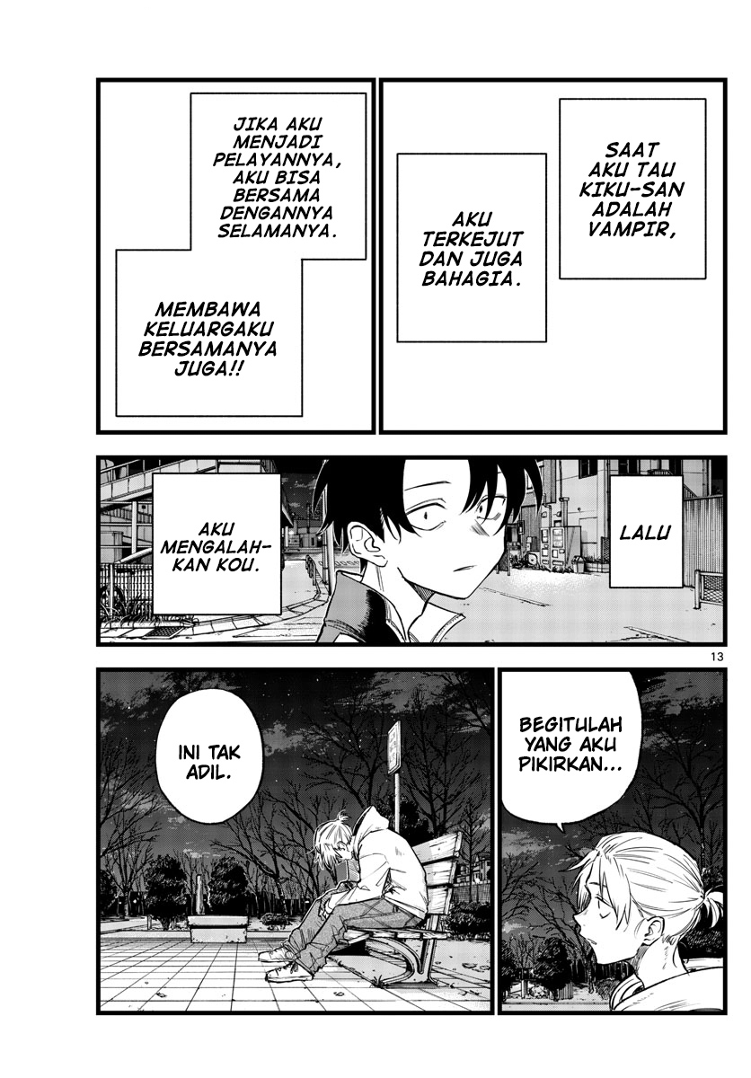 Yofukashi no Uta Bab 158 halaman 14
