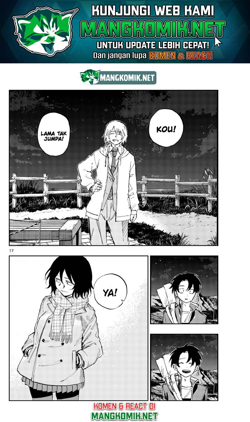 Yofukashi no Uta Bab 160 halaman 17