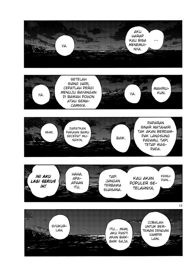 Yofukashi no Uta Bab 163 halaman 14