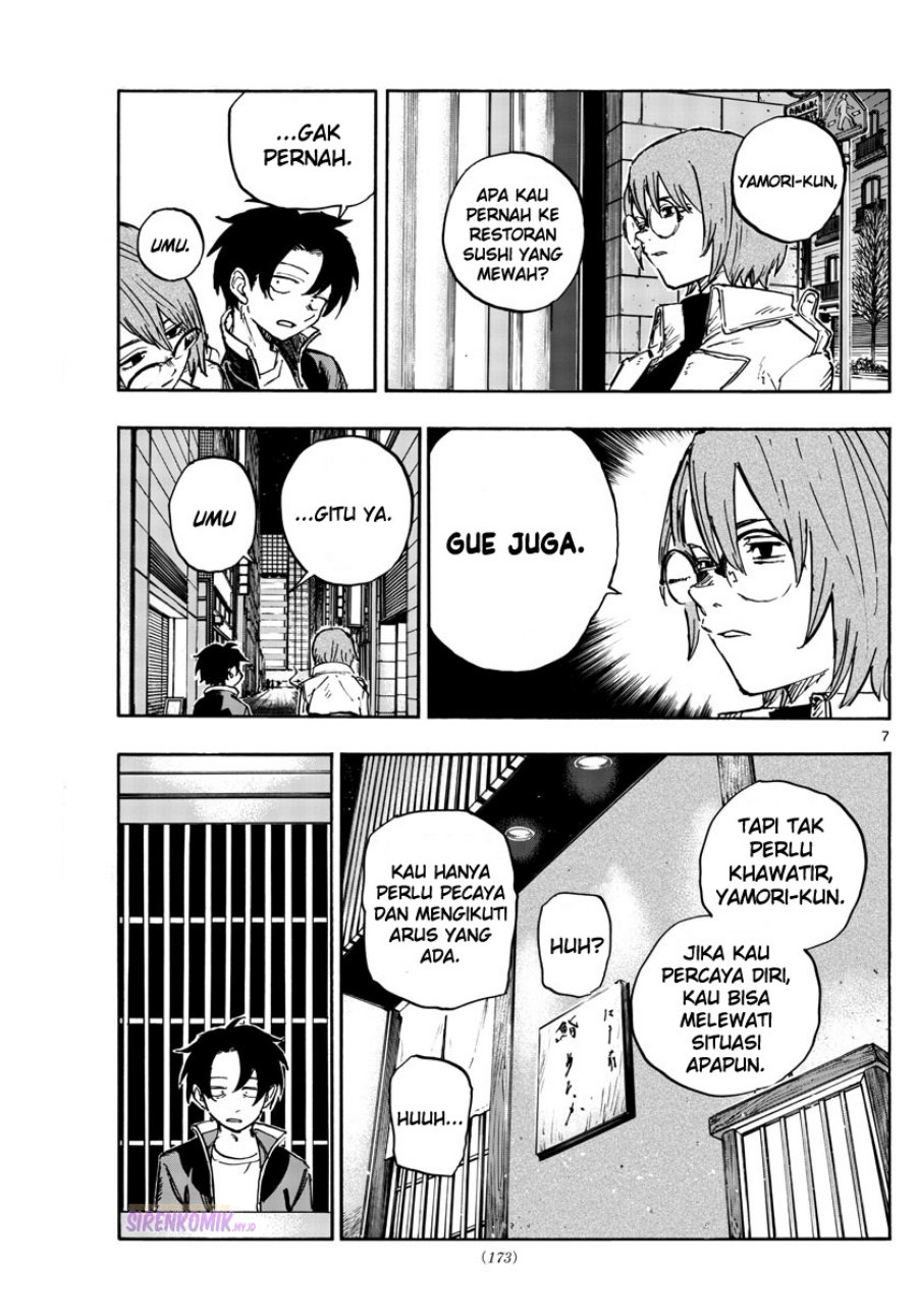 Yofukashi no Uta chapter 167 halaman 8