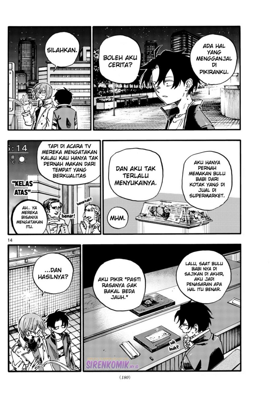 Yofukashi no Uta chapter 167 halaman 15