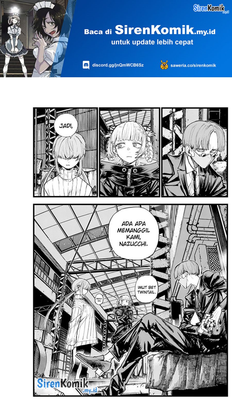 Yofukashi no Uta Bab 177 halaman 2