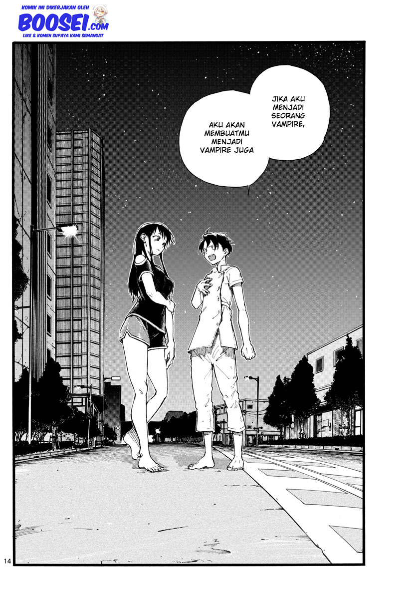 Yofukashi no Uta Bab 18 halaman 17