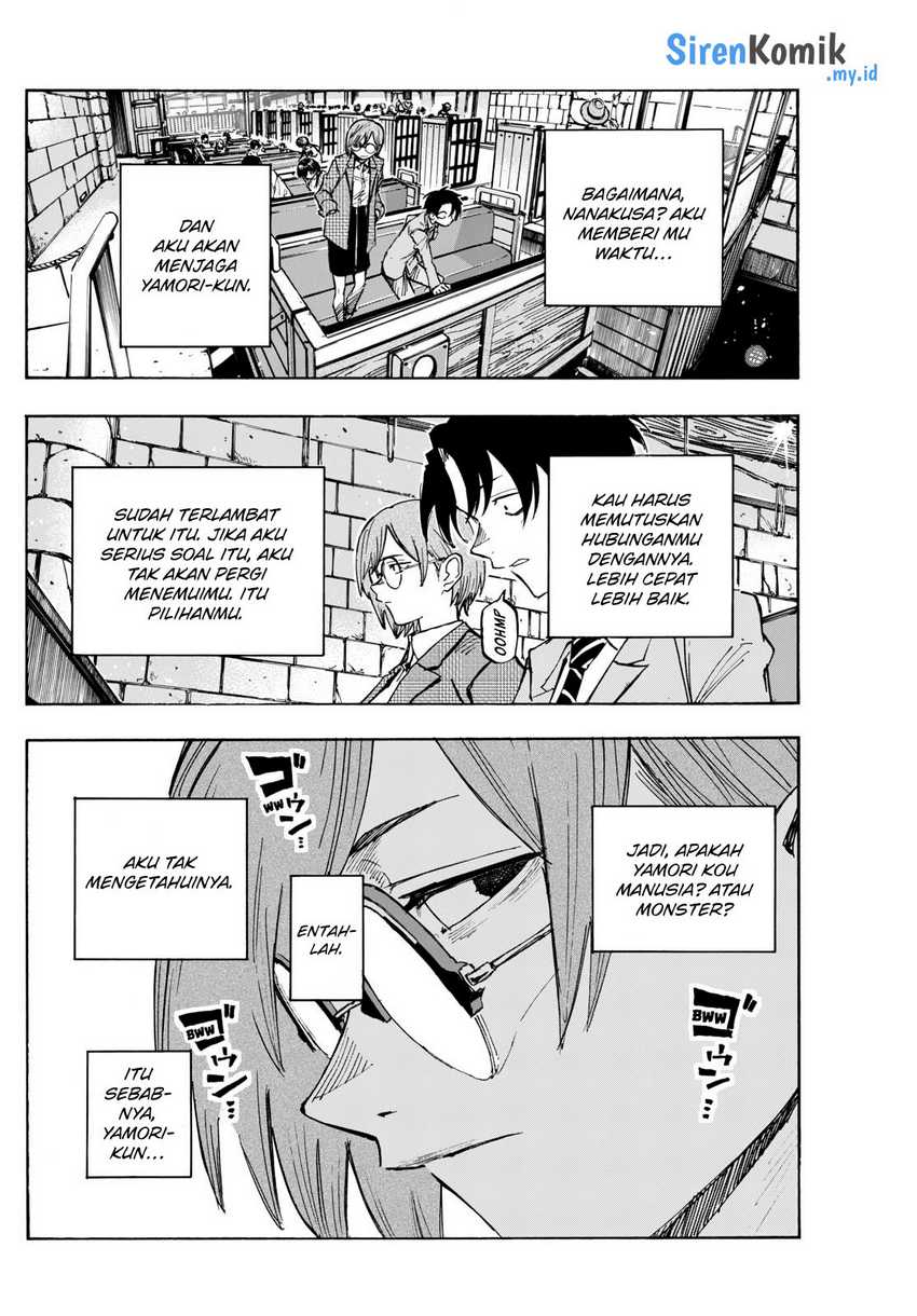Yofukashi no Uta Bab 182 halaman 17