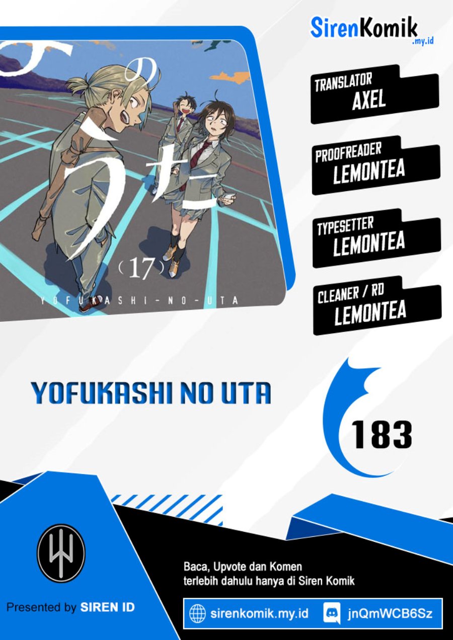 Yofukashi no Uta Bab 183 halaman 1