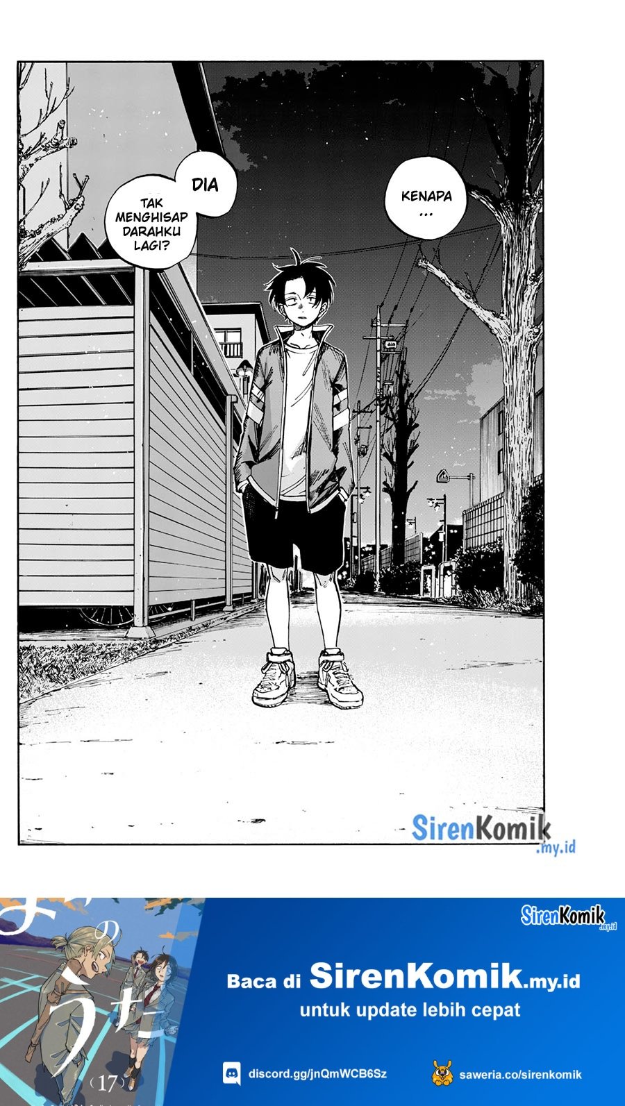 Yofukashi no Uta Bab 183 halaman 17