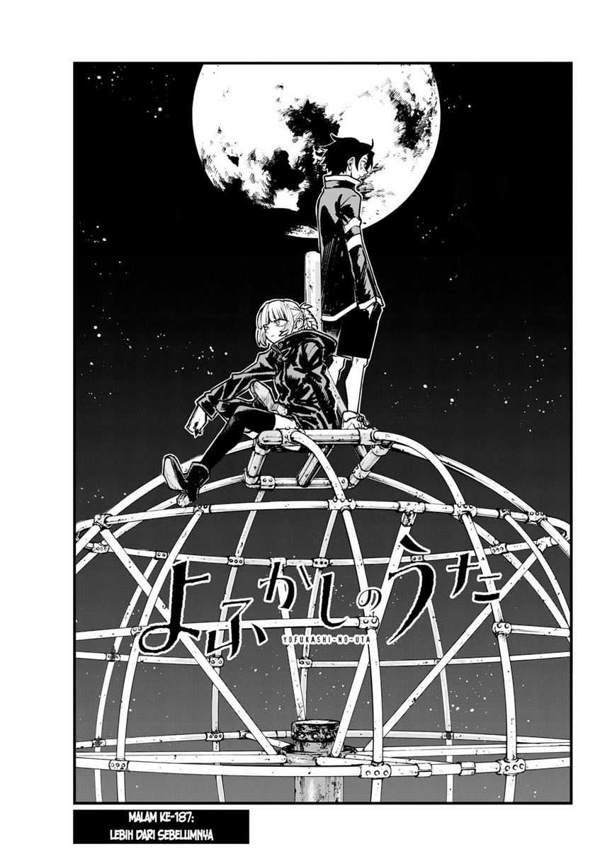 Yofukashi no Uta Bab 187 halaman 4