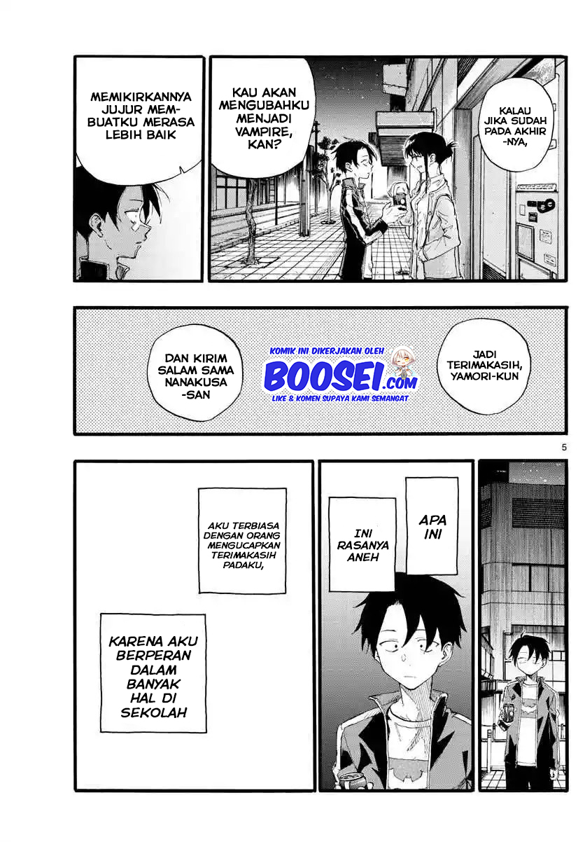 Yofukashi no Uta chapter 19 halaman 8