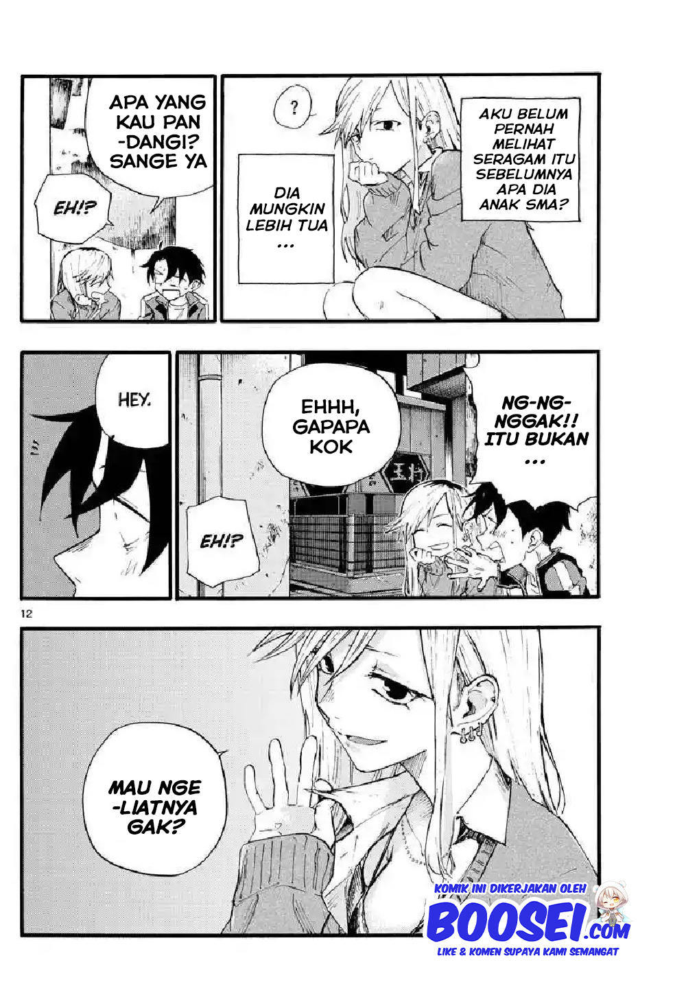 Yofukashi no Uta chapter 19 halaman 15