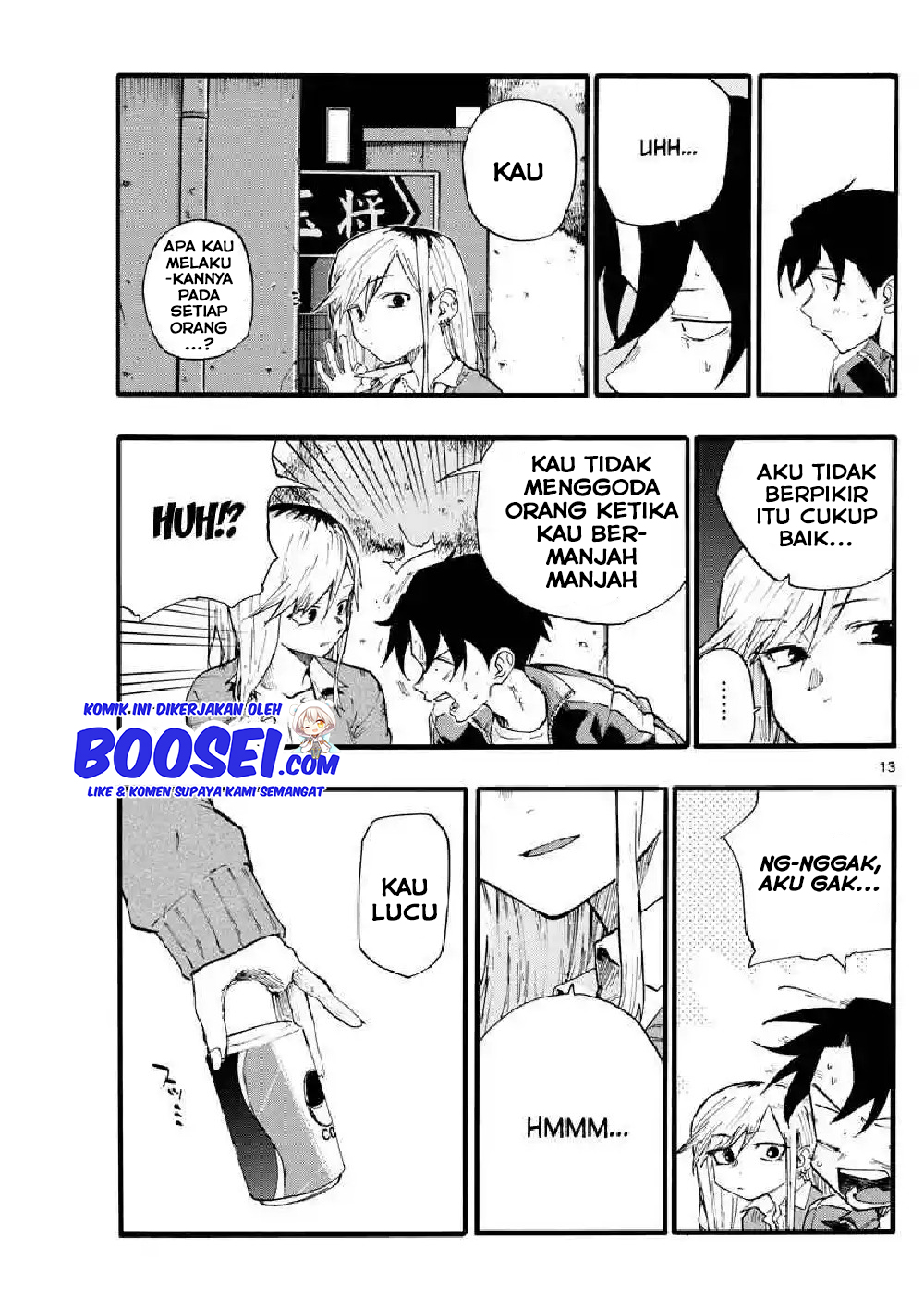 Yofukashi no Uta chapter 19 halaman 16