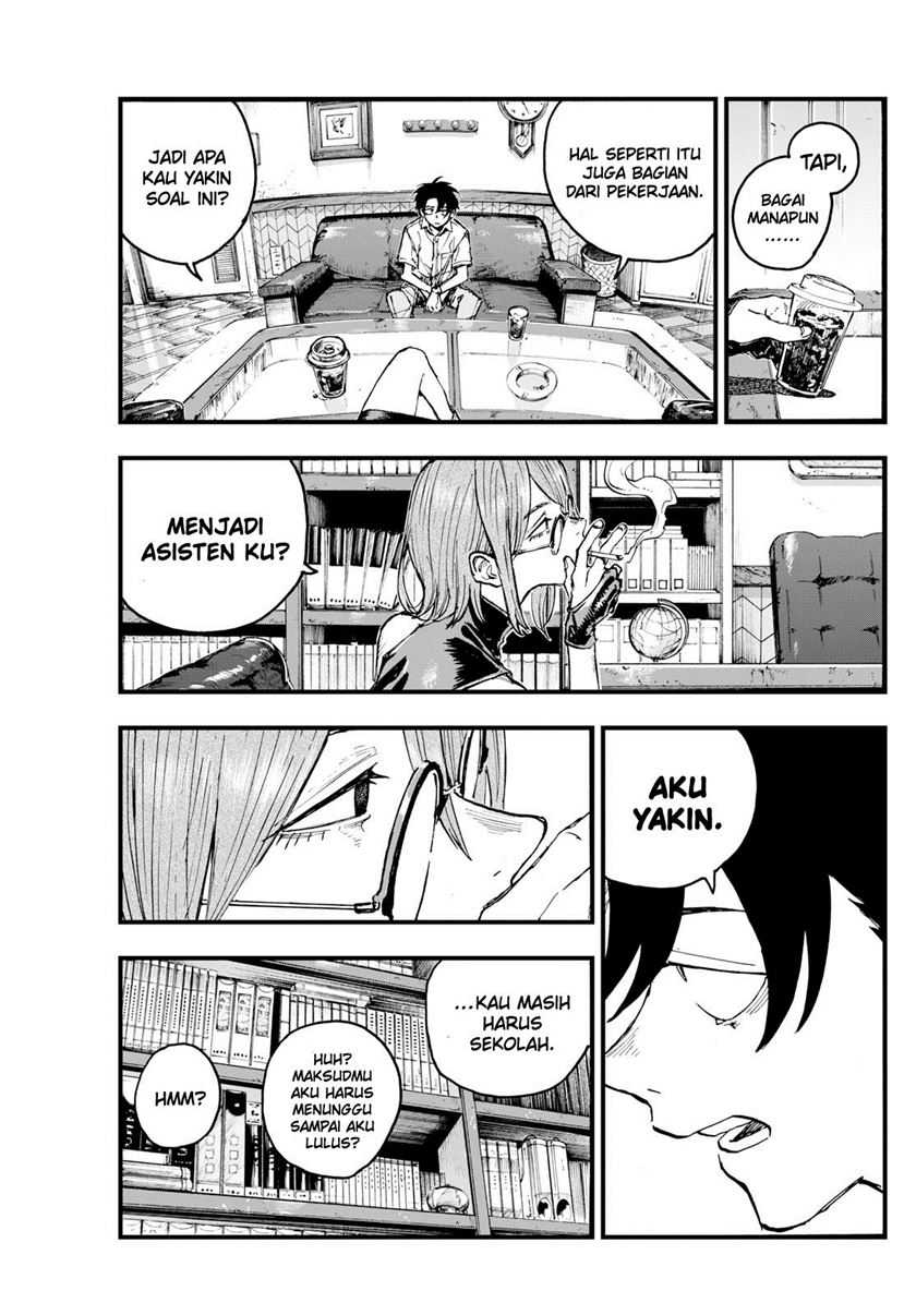 Yofukashi no Uta chapter 199 halaman 11