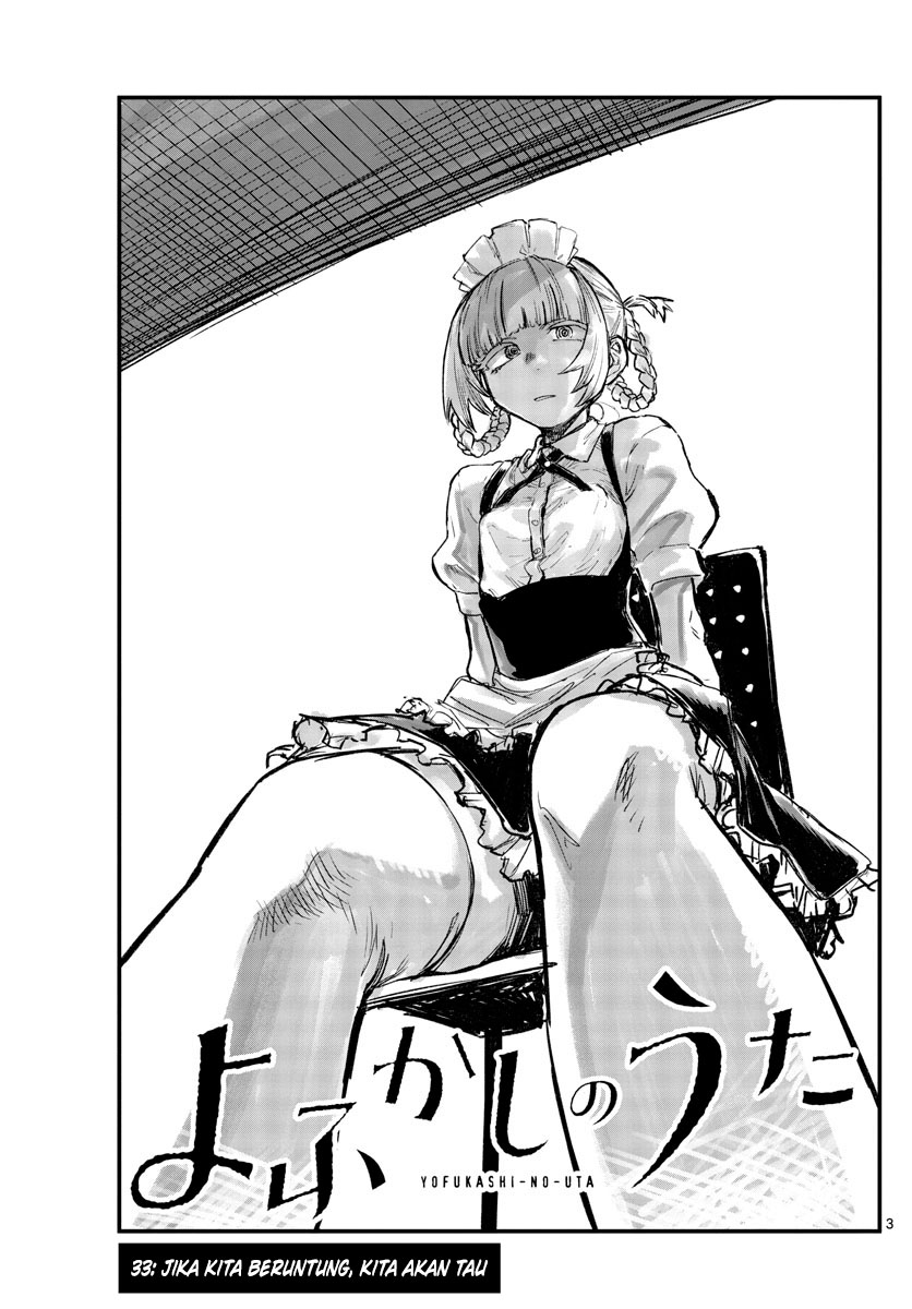 Yofukashi no Uta Bab 33 halaman 6