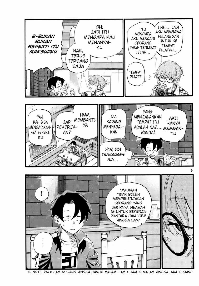 Yofukashi no Uta chapter 36 halaman 11