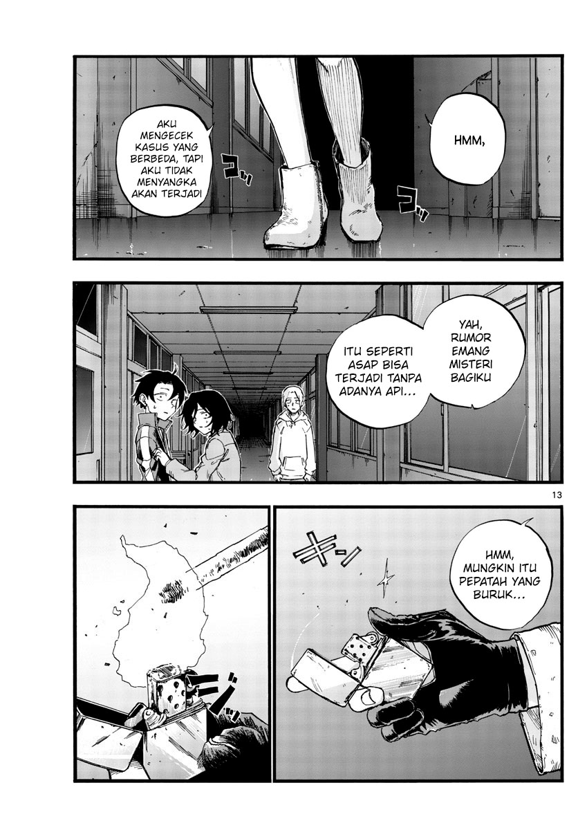 Yofukashi no Uta chapter 38 halaman 15