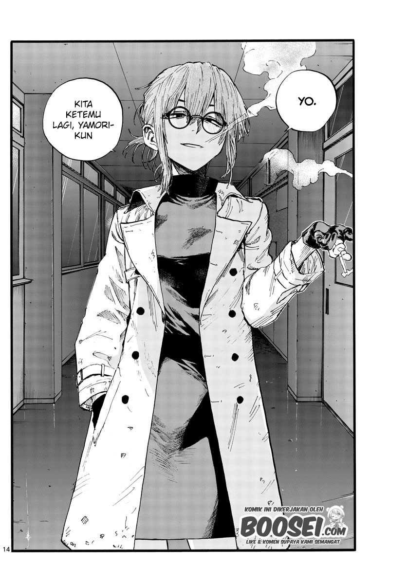 Yofukashi no Uta chapter 38 halaman 16