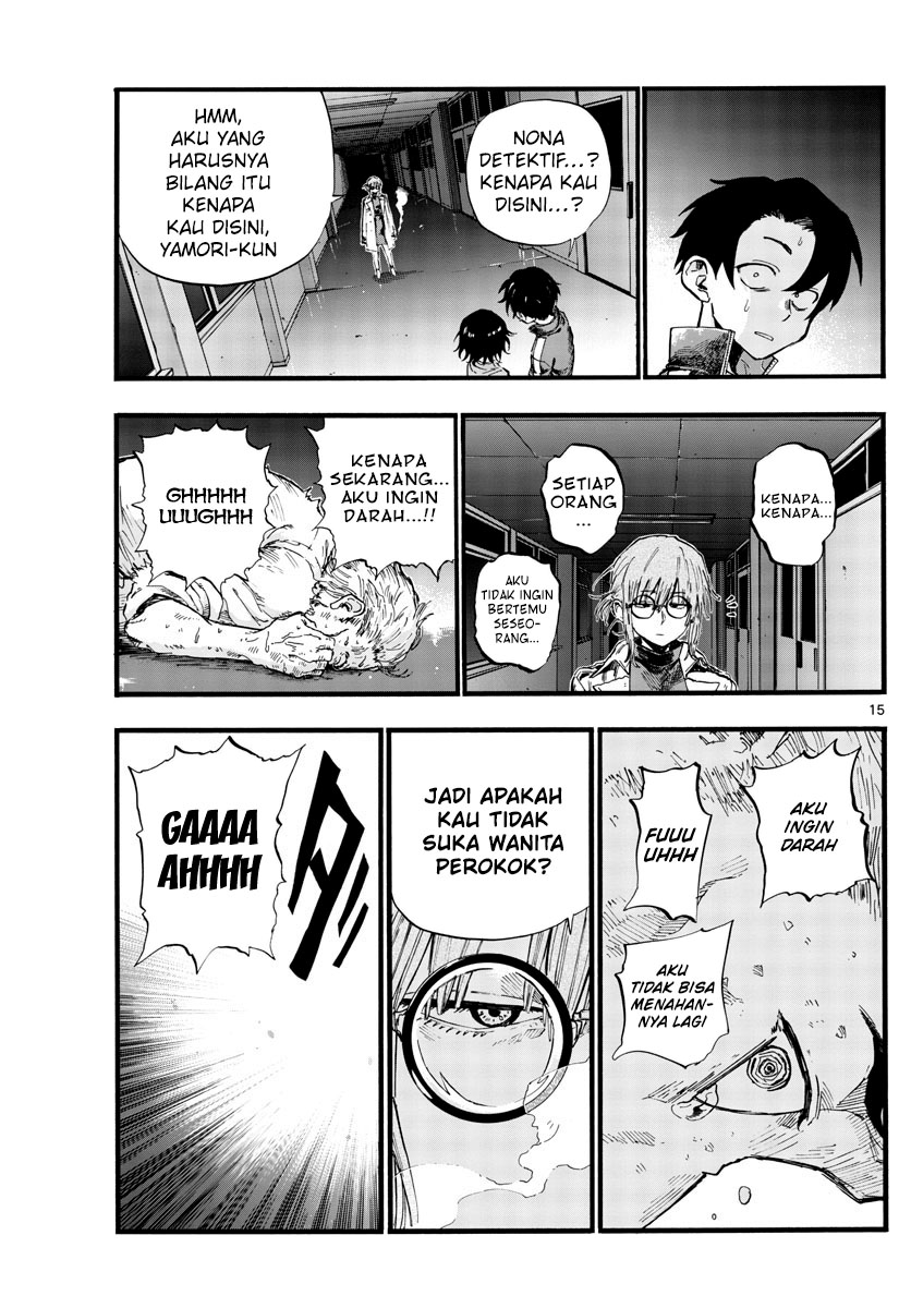 Yofukashi no Uta chapter 38 halaman 17