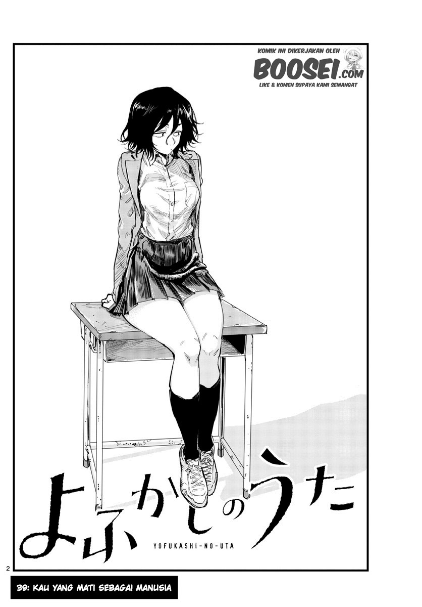 Yofukashi no Uta Bab 39 halaman 4