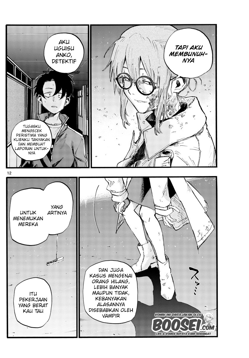 Yofukashi no Uta Bab 39 halaman 14