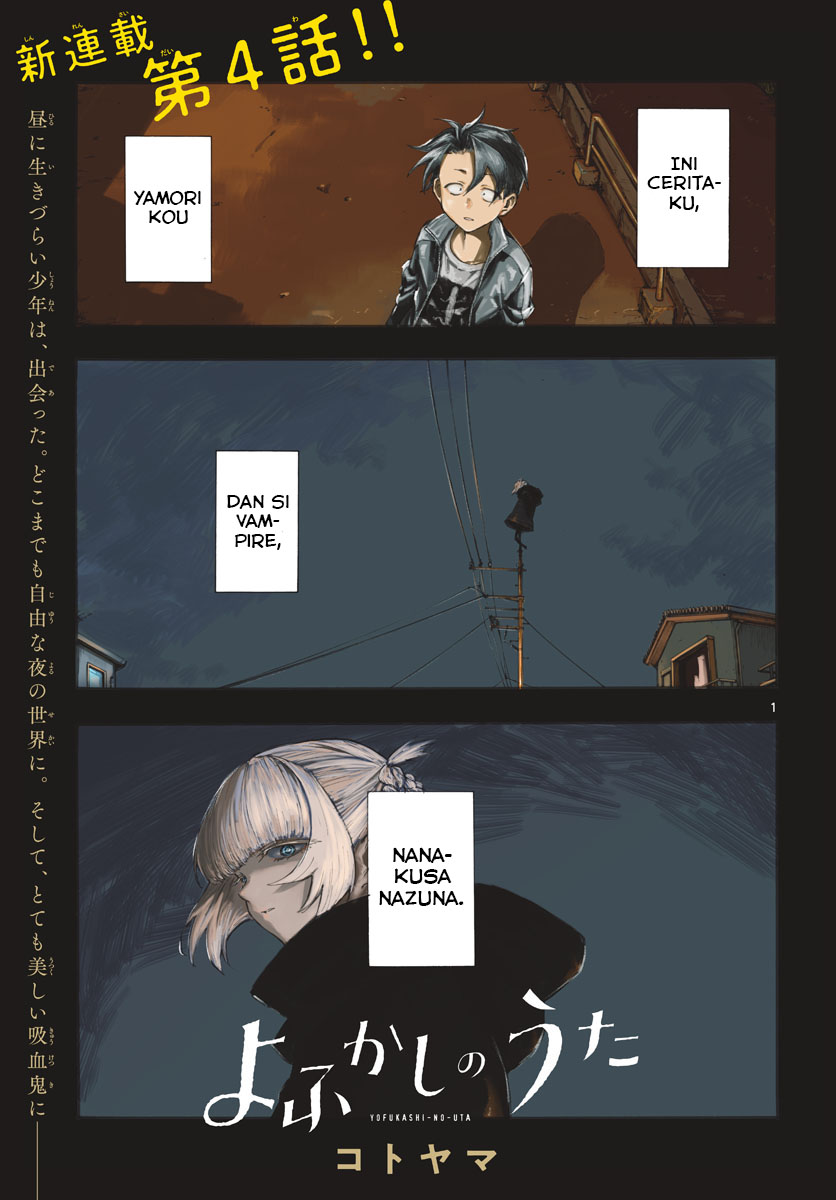 Yofukashi no Uta Bab 4 halaman 2