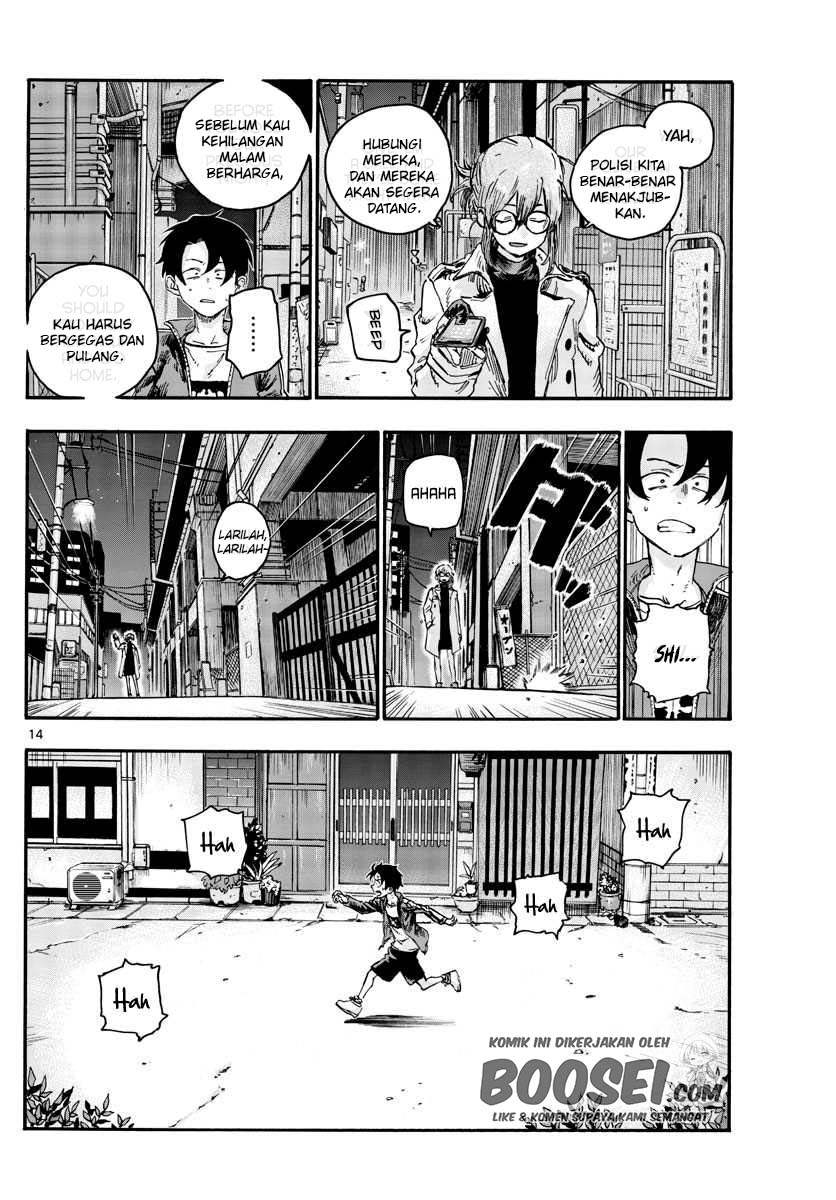 Yofukashi no Uta Bab 43 halaman 15